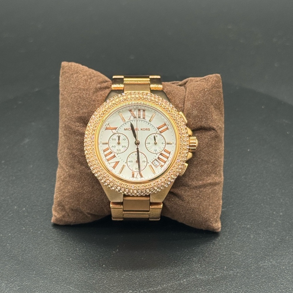 Michael Kors Rose Gold Chronograph Watch